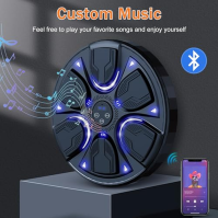 Music Boxing Machine, LED Music Boxing Machine, 8 rychlostních režimů a sady režimů počítání, Nástěnný boxovací terč Chytré boxo